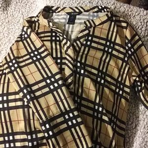 3\4 sleeve business casual blouse